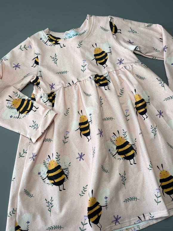 Busy Bee Dress 4-5y