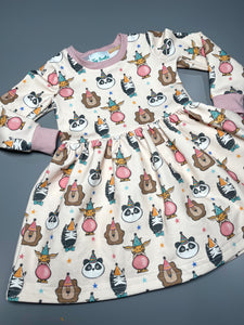 Party Animals Dress tinybundleshandmade Party Animals Dress tinybundleshandmade