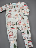 Christmas 2 Way Zip Sleepsuit