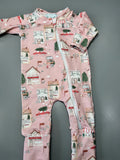 Christmas 2 Way Zip Sleepsuit