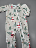 Christmas 2 Way Zip Sleepsuit