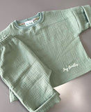 Triple Gauze Oversized Tee & Shorts