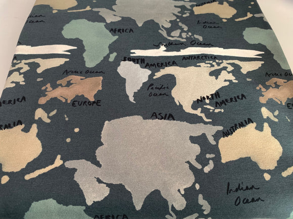 New In World Map Romper