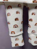 EXCLUSIVE Neutral Rainbow Rib Loungewear